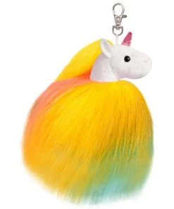 Aurora All Plush Sparkle Tales Twirly Unicorn Keyclip