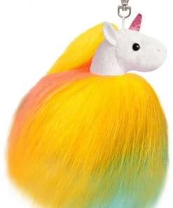 Aurora All Plush Sparkle Tales Twirly Unicorn Keyclip