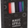 Something Different Pack Of 12 Mixed Spell Candles Incense Cones / Burners