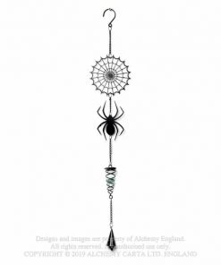 Alchemy Gothic Alchemy Spider Wind Chime Garden