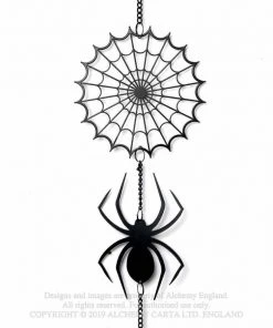 Alchemy Gothic Alchemy Spider Wind Chime Garden