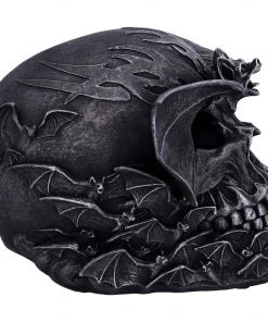 Nemesis Now All Homeware Spiral Dark Gothic Bat Skull 12 Nemesis Now All Homeware Spiral Dark Gothic Bat Skull