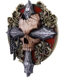 Nemesis Now Spiral Cross Of Darkness Wall Plaque All Homeware