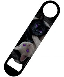 Spiral Bottle Opener Dining & Barware Spiral Yin Yang Cats Bottle Opener