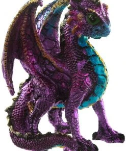 Puckator Spirit Of The Elements, Purple Enchanted Nightmare Dragon