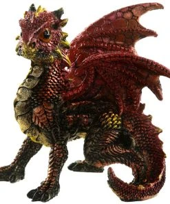 Puckator All Homeware Spirit Of The Elements, Red Enchanted Nightmare Dragon