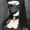FAN Gothic Girl Neoprene Face Mask Gothic Accessories