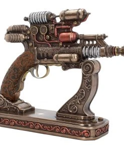 Nemesis Now Steam Compressed Pulse Emitter Steampunk Gun 27cm Steampunk Homeware