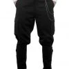 Pirate Dressing Steampunk Airship Pants Black Mens Steampunk Clothing