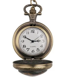 Pocketwatches Steampunk Cat Pocket Watch SPW-CAT-2