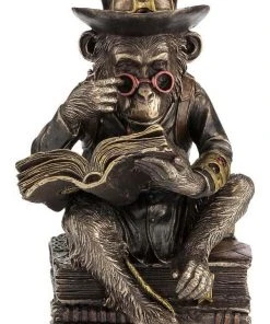 Nemesis Now Steampunk Chimpanzee Scholar Steampunk Homeware