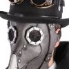 Carnival All Steampunk Accessories Steampunk Crow Latex Mask