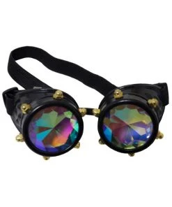 Nemesis Now Steampunk Crystal Vision Goggles With Kaleidoscopic Lenses All Steampunk Accessories