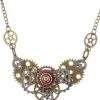 Gothic And Steampunk Jewellery Steampunk Gears Necklace