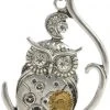 Gothic And Steampunk Jewellery Steampunk Owl Necklace
