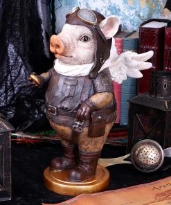 Nemesis Now Steampunk Pilot Pig Steampunk Homeware