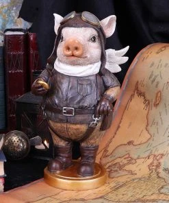 Nemesis Now Steampunk Pilot Pig Steampunk Homeware