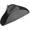 Euro Accessories Steampunk Hats Steampunk Pirate Felt Tricorn Hat