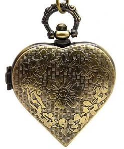 Pocketwatches Steampunk Jewellery Steampunk Heart Shaped Necklace Pocket Watch