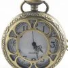 Pocketwatches Steampunk Jewellery Steampunk Pocket Watch Open Flower Design
