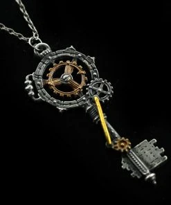 Gothic And Steampunk Jewellery Steampunk Key Necklace