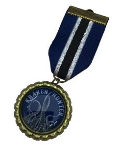 Dragophelion Designs Steampunk Jewellery Kraken Hunter Steampunk Medal