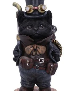 Nemesis Now Steamsmith's Steampunk Cat Steampunk Homeware