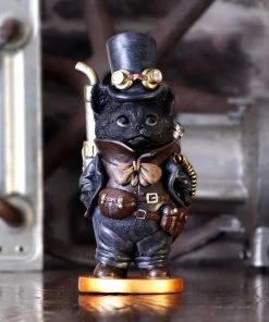 Nemesis Now Steamsmith's Steampunk Cat Steampunk Homeware