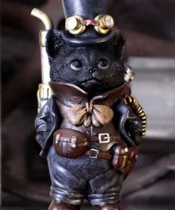 Nemesis Now Steamsmith's Steampunk Cat Steampunk Homeware