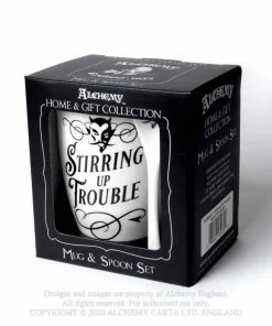 Alchemy Gothic Alchemy Stirring Up Trouble Mug And Spoon Set