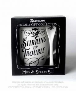 Alchemy Gothic Alchemy Stirring Up Trouble Mug And Spoon Set