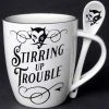 Alchemy Gothic Alchemy Stirring Up Trouble Mug And Spoon Set