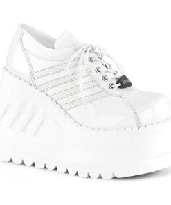 All Footwear Demonia STOMP 08 Shoes White