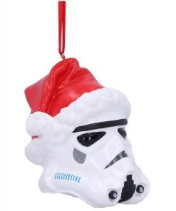 Nemesis Now Star Wars Stormtrooper Santa Hat Hanging Ornament