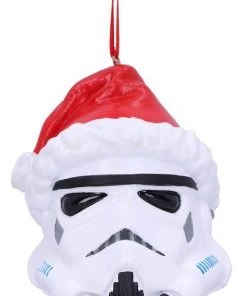 Nemesis Now Star Wars Stormtrooper Santa Hat Hanging Ornament