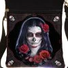 Nemesis Now Sugar Skull Day Of The Dead Shoulder Bag