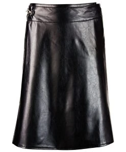 Svenjoyment Imitation Leather Kilt