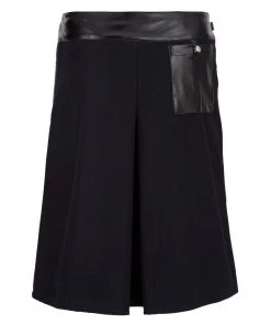Svenjoyment Imitation Leather Kilt
