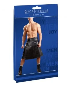 Svenjoyment Imitation Leather Kilt