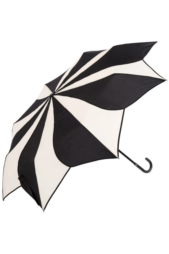 Soake Swirl Folding Umbrella Gothic Accessories 3 Soake Swirl Folding Umbrella Gothic Accessories
