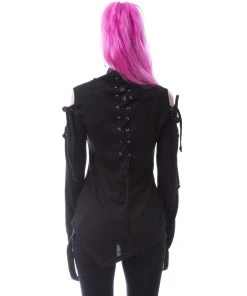 Innocent Clothing Chemical Black Tatiana Top All Ladies Clothing