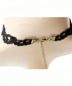 Lace Jewellery Black Tattoo Lace Victorian Gothic Choker Gothic Jewellery