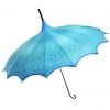 Soake Gothic Accessories Teal Patterned Pagoda Umbrella / Parasol 1 Soake Gothic Accessories Teal Patterned Pagoda Umbrella / Parasol