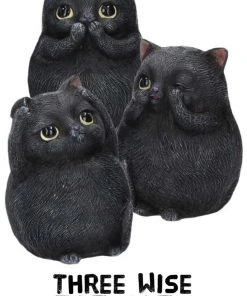 Nemesis Now All Homeware Three Wise Fat Cats