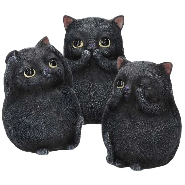 Nemesis Now All Homeware Three Wise Fat Cats 11 Nemesis Now All Homeware Three Wise Fat Cats