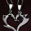 Gothic And Steampunk Jewellery Tribal Heart Love Token Necklace Set