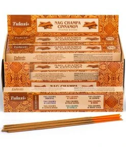 Puckator Tulasi Cinnamon Nag Champa Incense Sticks All Homeware