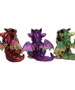 Nemesis Now Three Wiselings Dragons 8.5cm All Homeware