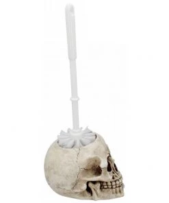 Nemesis Now Brush With Death Skull Toilet Brush