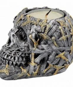 Nemesis Now Cranial Blade Skull Tea Light Holder 10cm All Homeware 9 Nemesis Now Cranial Blade Skull Tea Light Holder 10cm All Homeware